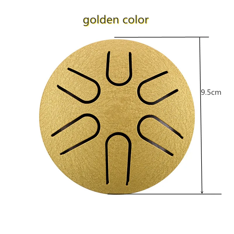 new design six tone 3 inch steel tongue drum set for children and adults easy to learn