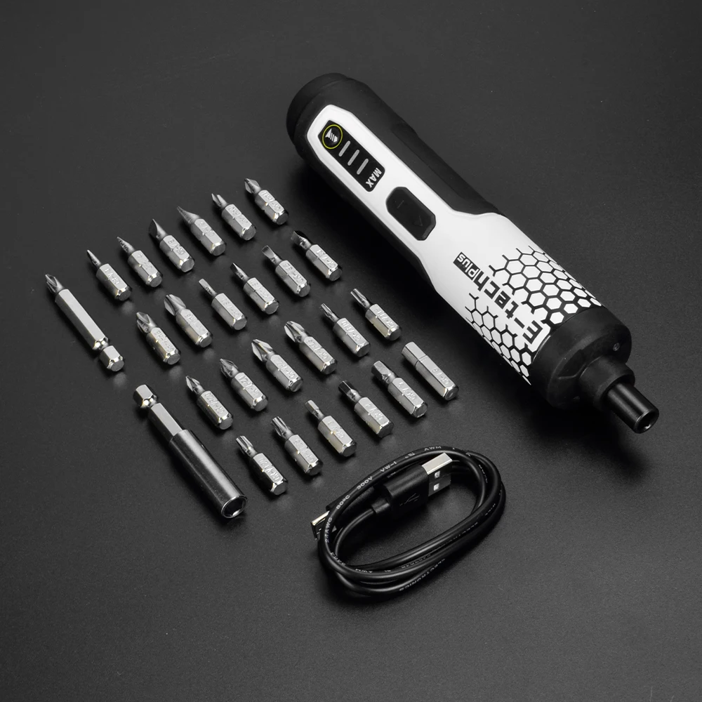  28 In 1 Li-ion Battery Rechargeable Screw Driver Gun 6Nm Torque Screwdriver Cordless Electric