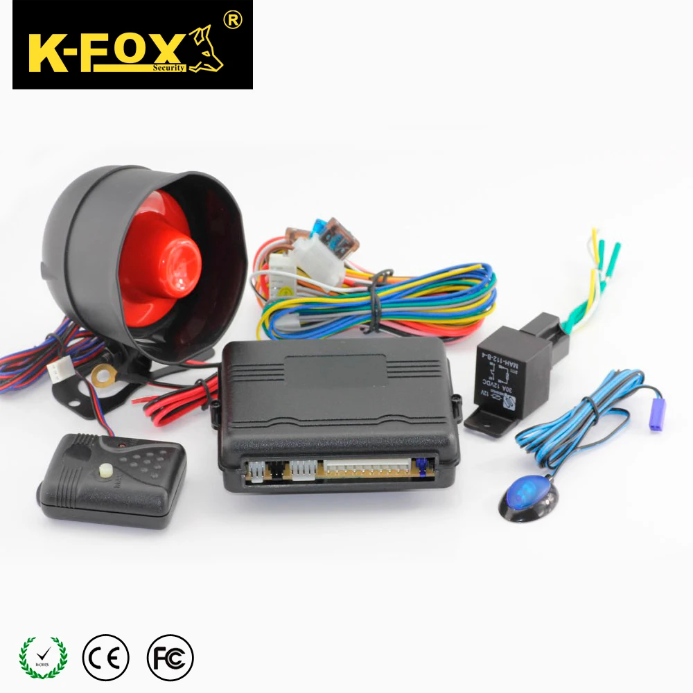 12V Humanistic advanced upgrade car alarm available original remote controls automobile after market car alarms system