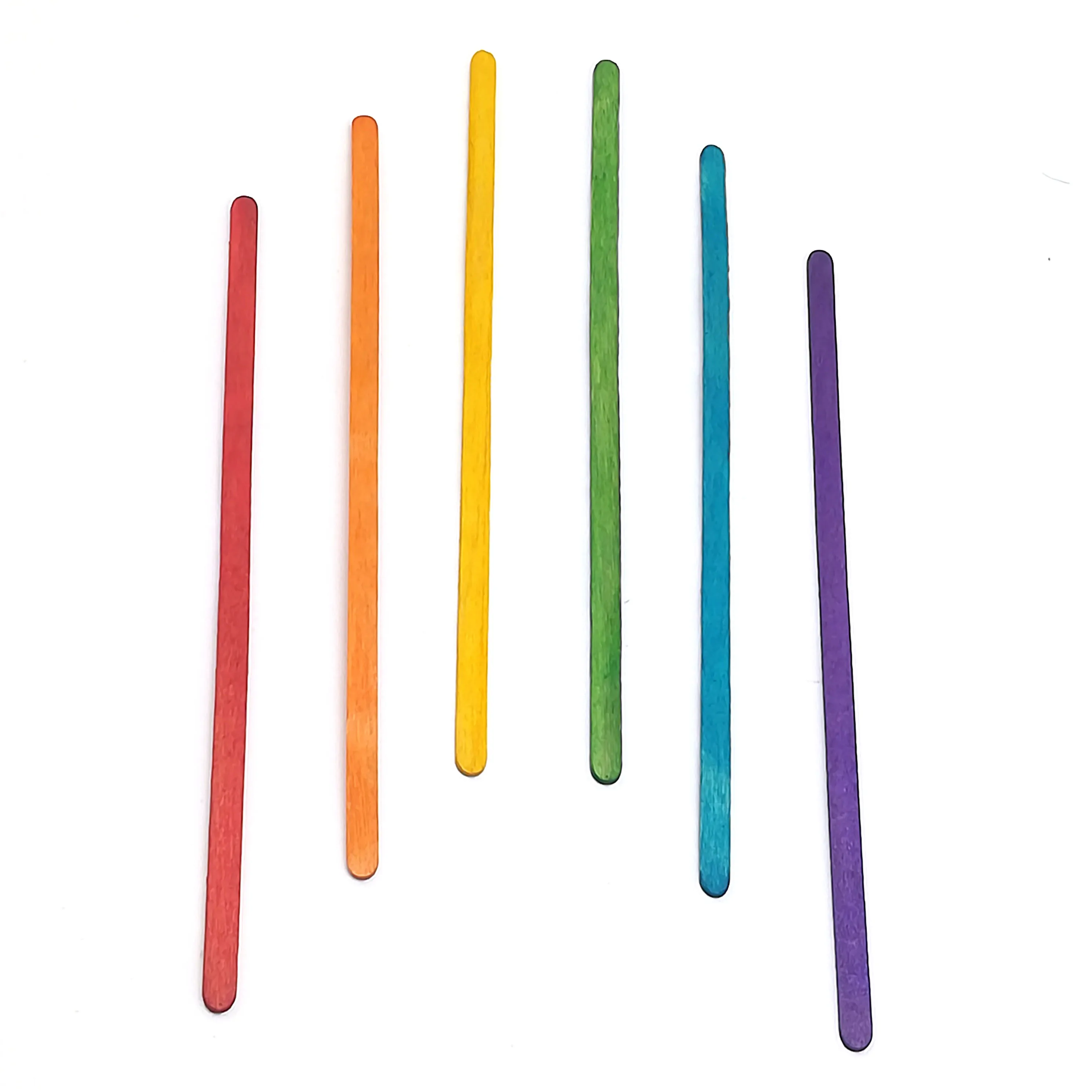 
190mm kids natural safety wooden diy craft sticks toys 