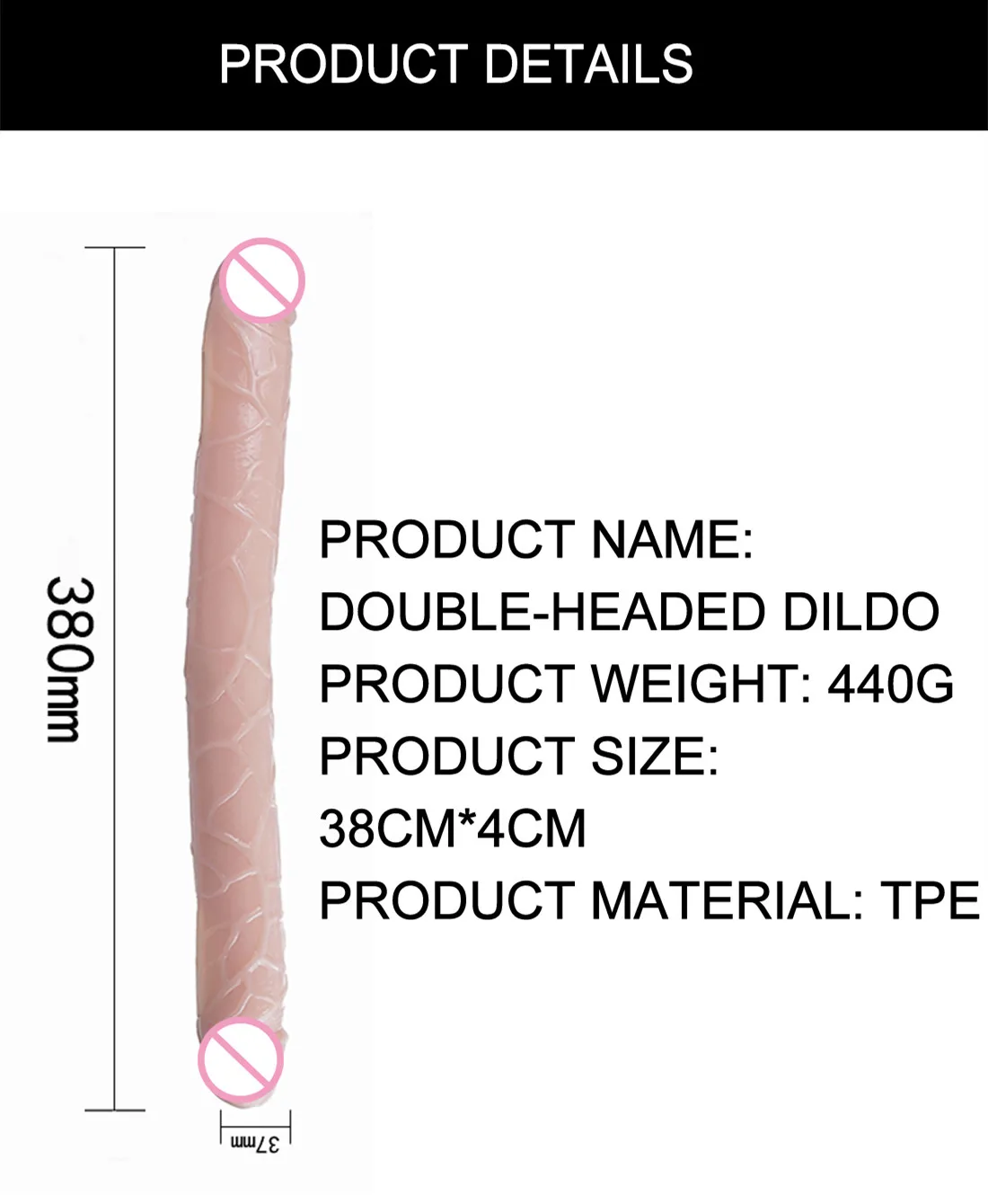 high quality bendable wholesale price adults female masturbation flexible simulation double-headed manual penis dildo toys