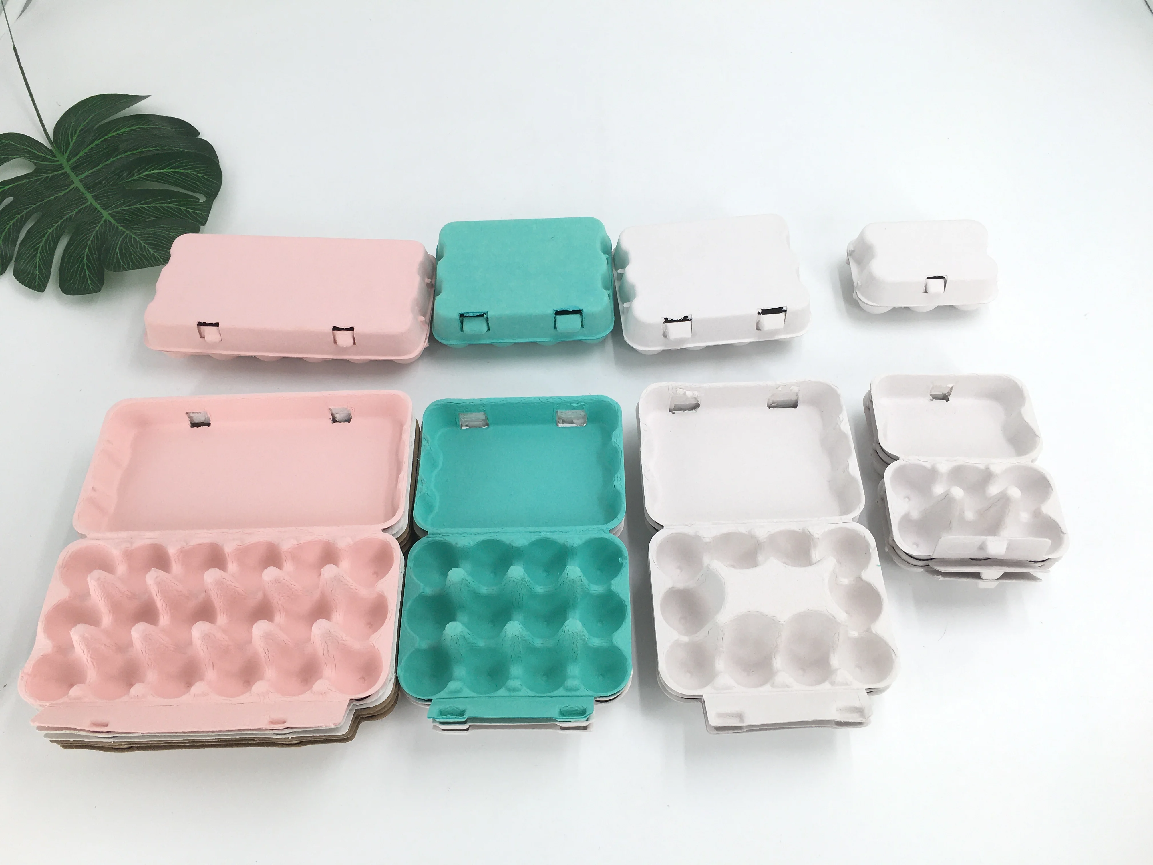 Wholesale Colored Paper Pulp Quail Egg Cartons Egg Tray - 6/10/12/18 Cells