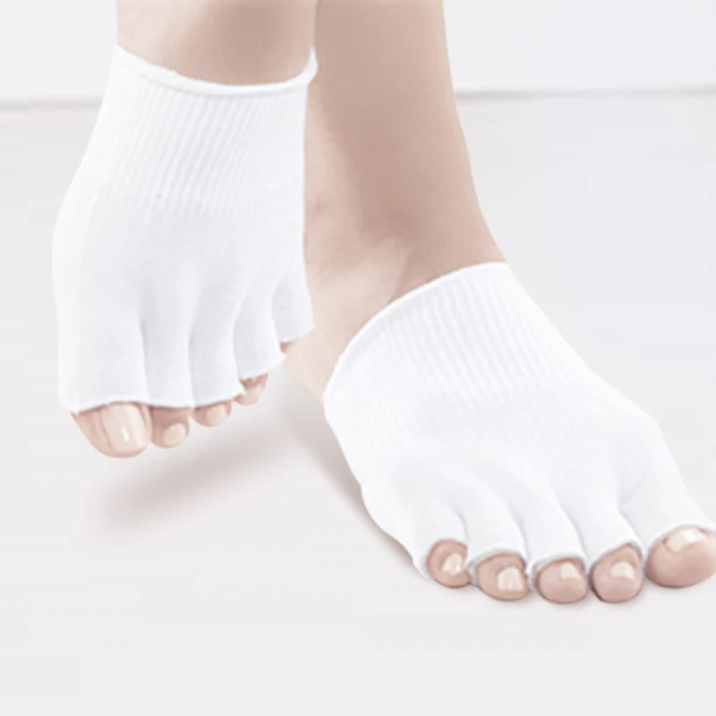 SPA plant essential oil gel skin care moisturizing beauty open toe socks