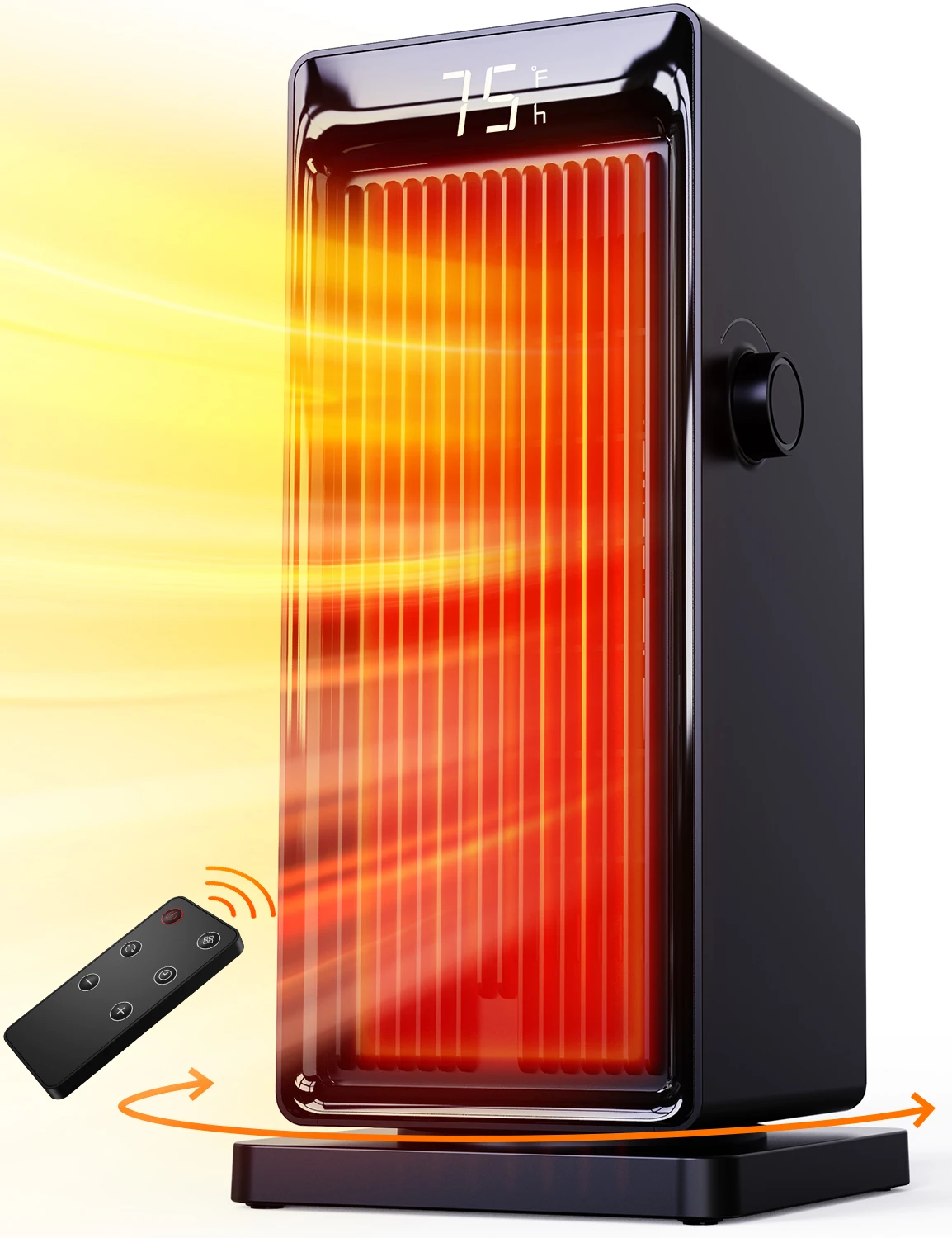 OEM factory winter season oscillation tip over bed room heater 2000w fan heater with the best price