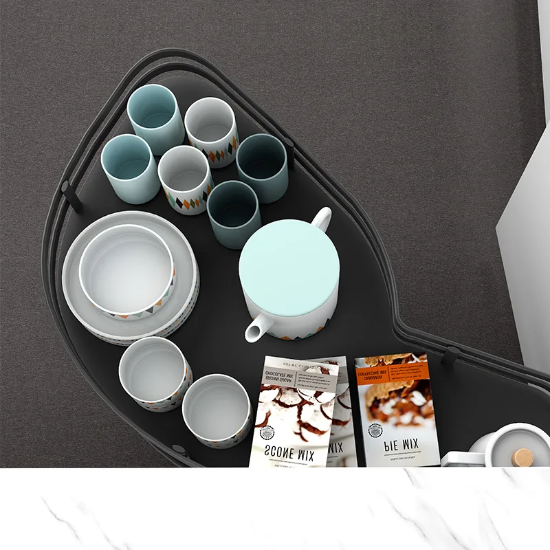 Kitchen Accessories Nano Dry Plating Material Swing Tray kitchen drawer basket magic corner