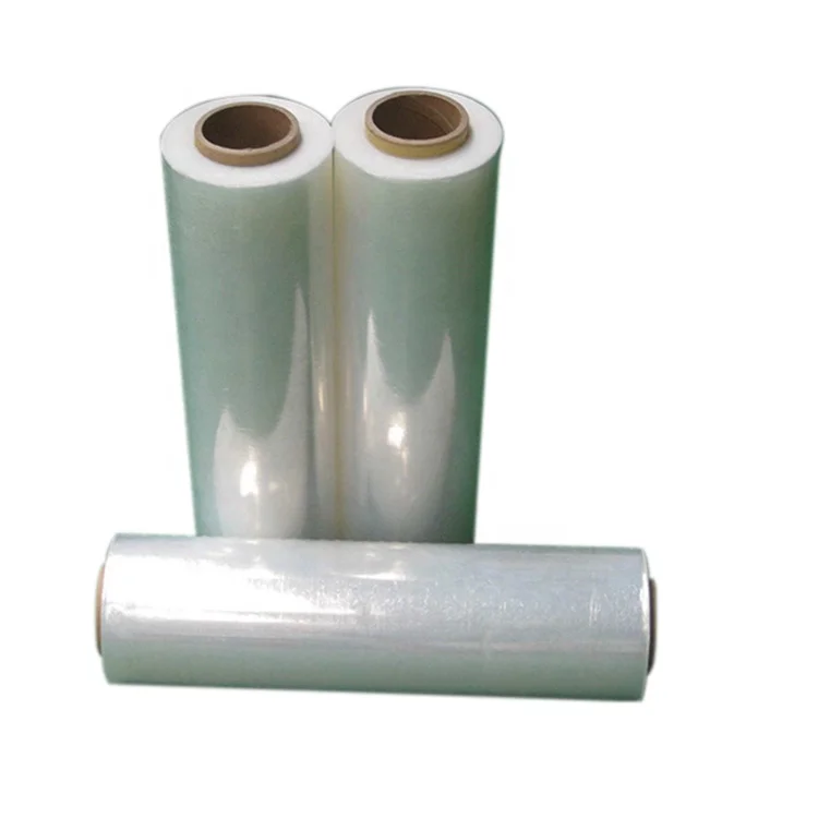 Soft thin plastic film pallet wrap stretch film hand portable pallet wrapping manual industrial plastic wrap paper