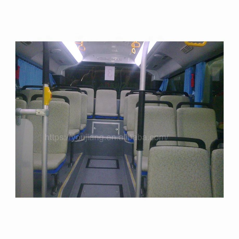 Low price durable plastic school bus chair with cushion