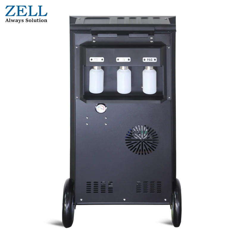 Оборудование для обслуживания ZELL AC1800 Aircon автомобильная станция переменного тока R134a машина восстановления хладагента
