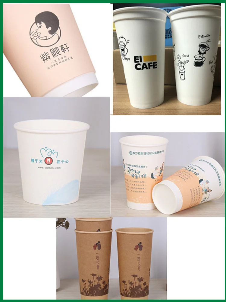 LC Brand Automatic PLC Control Paper Cup coffee cup  Automatic Vertical Screen Printing Machine With LED UV Curing