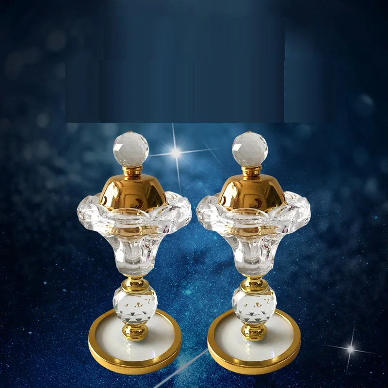 High Quality Durable Household K9 Crystal Incense Burner Decorative Incense Burner