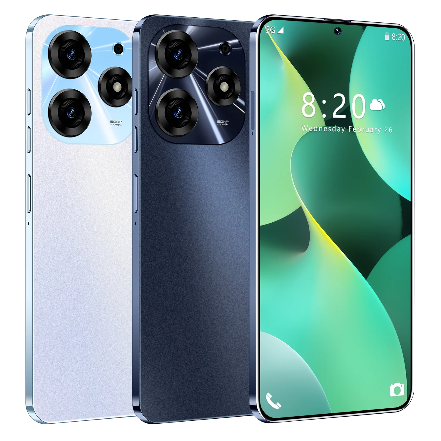 Fnban Promotion Spark 20 Pro 16g+1TB 5G Original cellphones 7.3Inch 7800mah Mobile Phone Dual Sim Card Beauty spark 10 pro