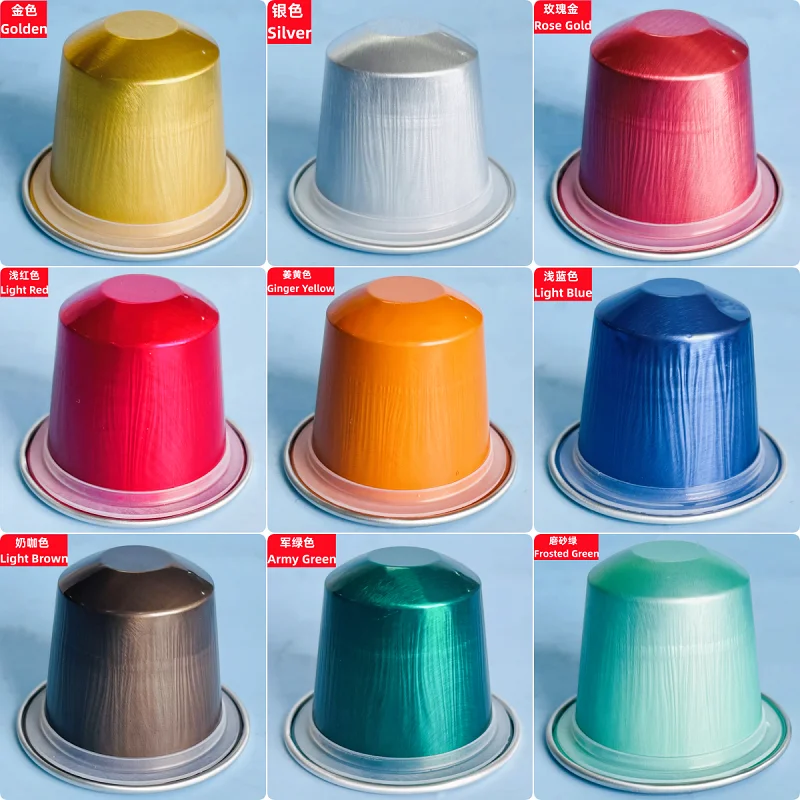 Source factory 5g probiotic powder freeze-dried coffee powder milk tea coffee capsule Environmentally friendly aluminum capsule