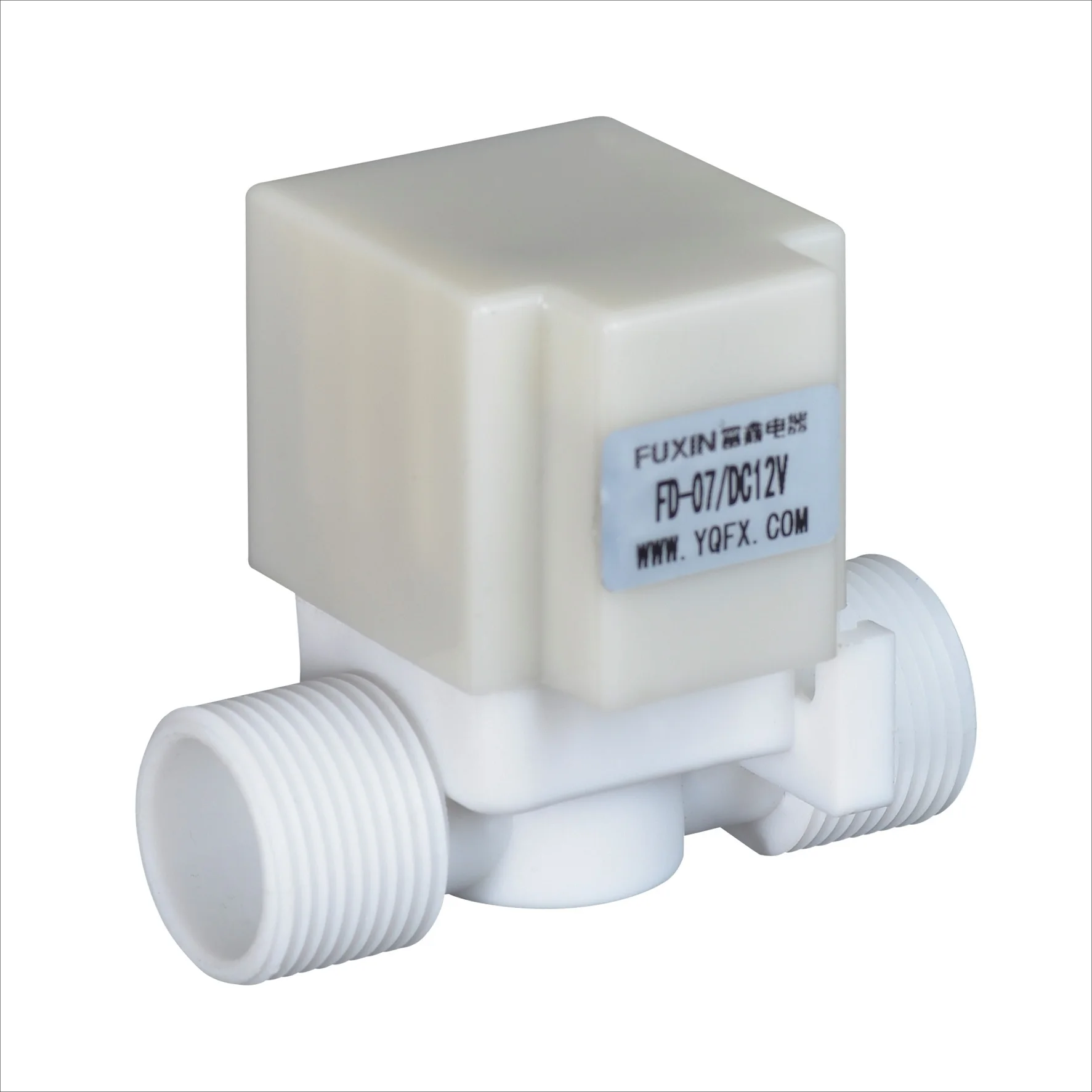 FUXIN FD-07 180 градусов пластиковый водяной Магнитный электромагнитный клапан G3/4 Мужской резьбовой оросительной стиральной машины