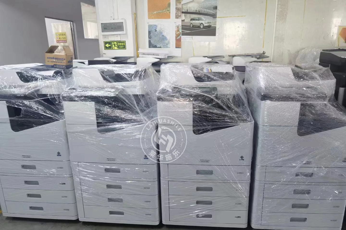 Remanufactured Color Inkjet Printer Machine AM-C4000a CISS with Chip For Epsons AM C4000a C5000a C6000a Copier