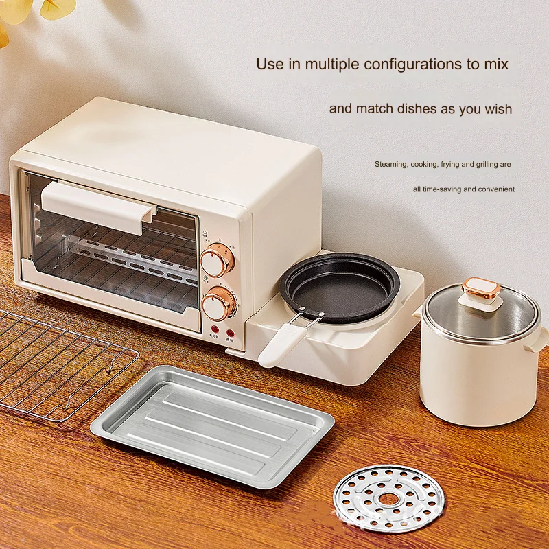 Best seller  all in one Toast Frying Pan  Sandwich Makers 3 in 1 breakfast makers  hot pot Breakfast Maker Machine oven