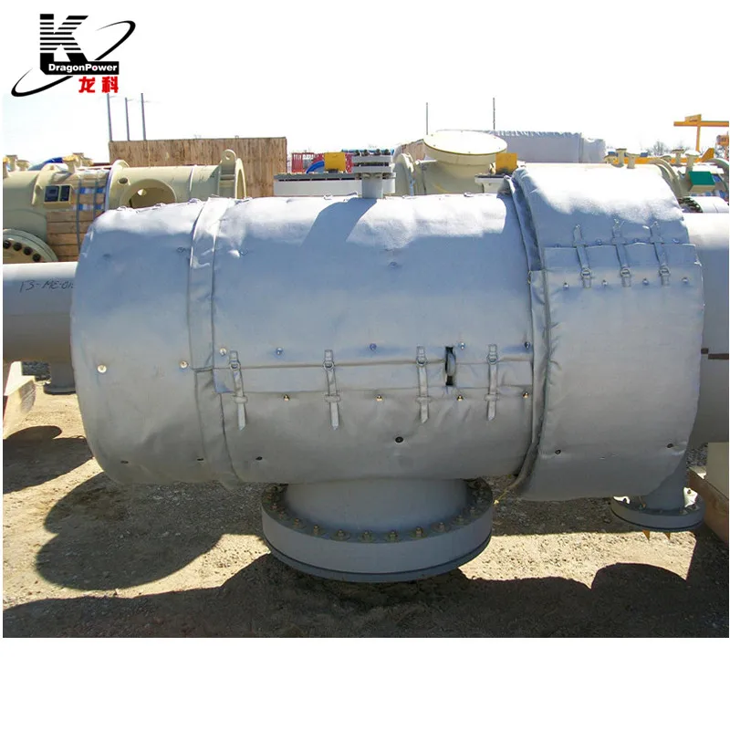 Industrial heat exchanger thermal insulation jacket