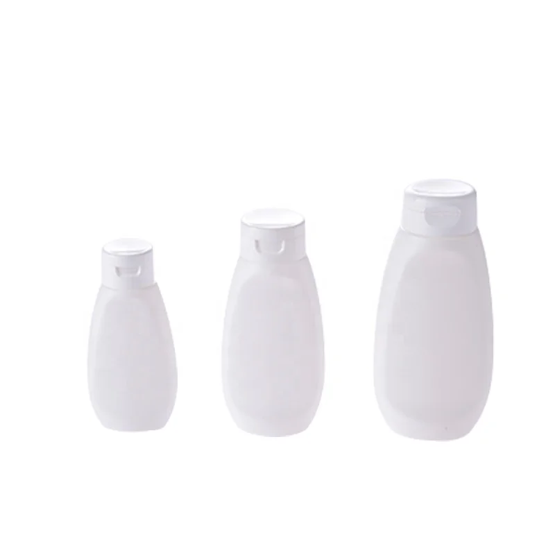HDPE white cream pump plastic bottles and jars for tablets