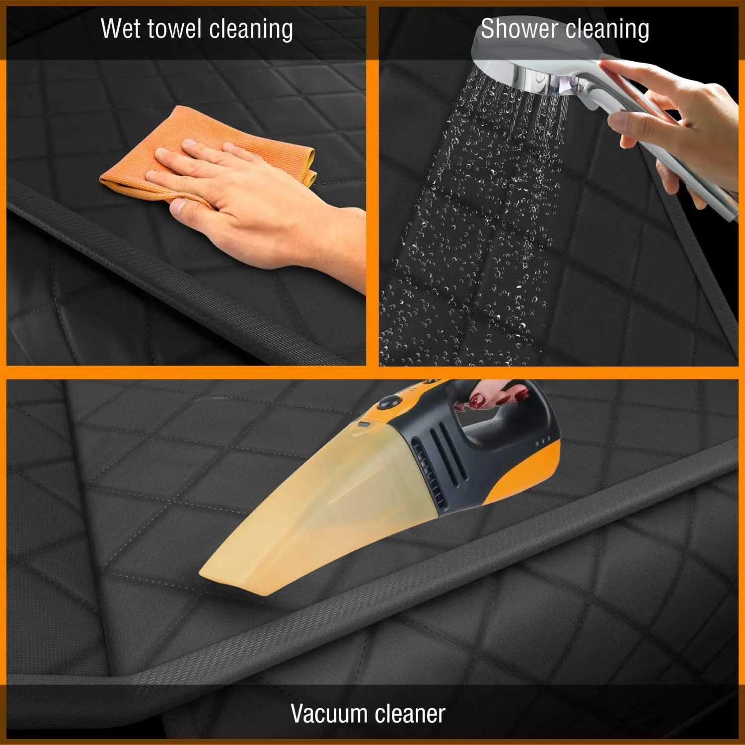 Wholesale Custom Logo Waterproof Pet Car Seat Cover Luxury Pet Back Car Seat Cover For Dog Traveling