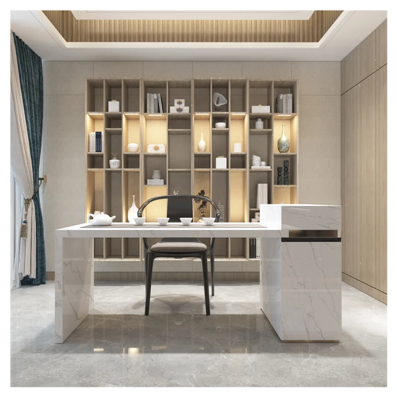 Настраиваемый кухонный Остров бар стойка регистрации мраморный обеденный стол кухонная столешница