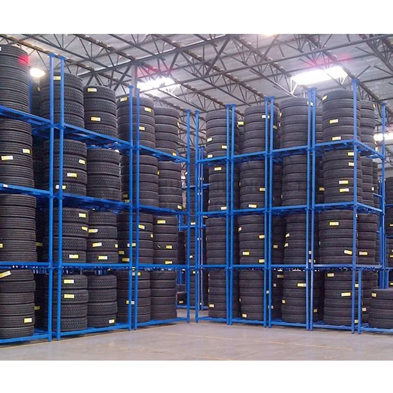 Промышленный запасной штабелируемый стеллаж для шин больших