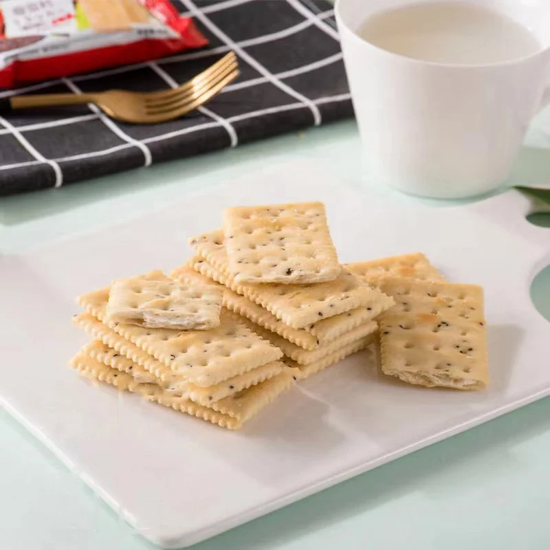 Yeast light salt soda  biscuits and cookie food office casual meal replacement snacks crackers chips 5 flavor