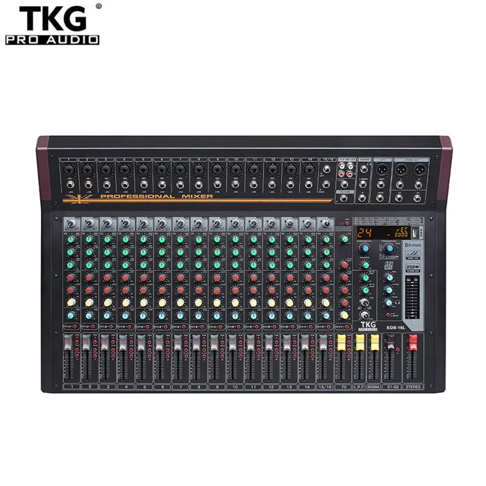 TKG EOS-16USB звук караоке USB 16-канальный музыкальный диджейский микшер профессиональный