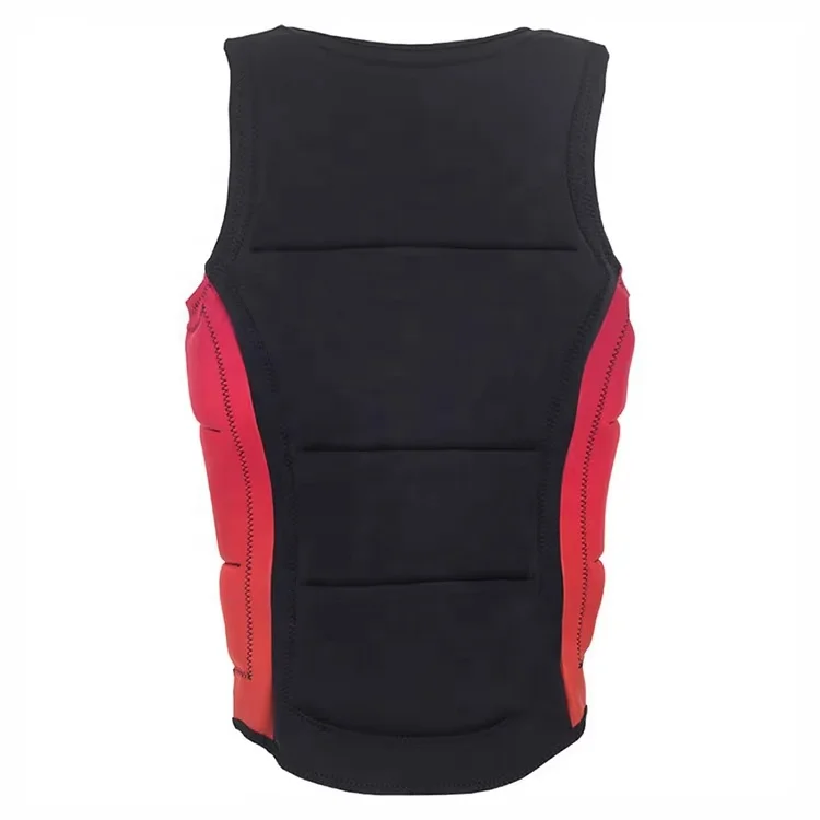 China Factory Design Women Neoprene Comp Life Vest Wakeboard Impact Vest PFD PVC EPE Foam Water Motorcycle Vests