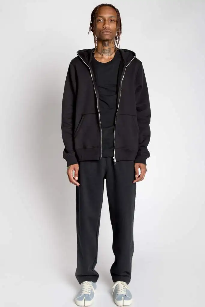 Custom Full Face Zip Up Hoodies With Custom Printed Logo Men Cotton Fleece Street Fashion Best Selling Full Zipper Hoodie