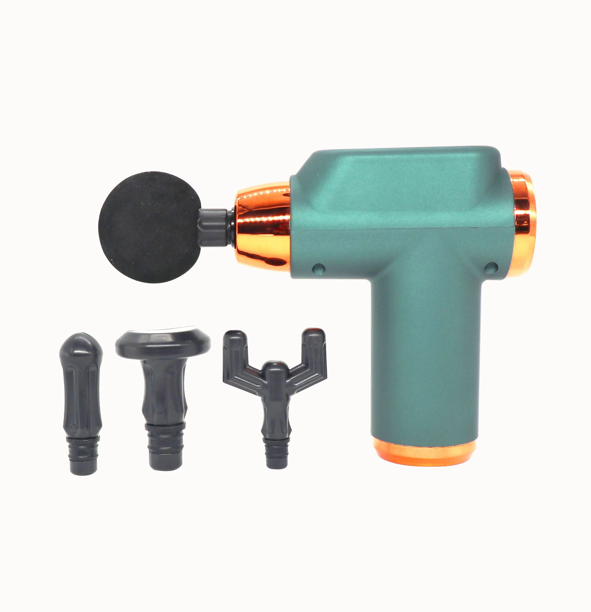 2023 Portable vibrating deep tissue percussion fascia massager mini muscle massage gun with lcd screen