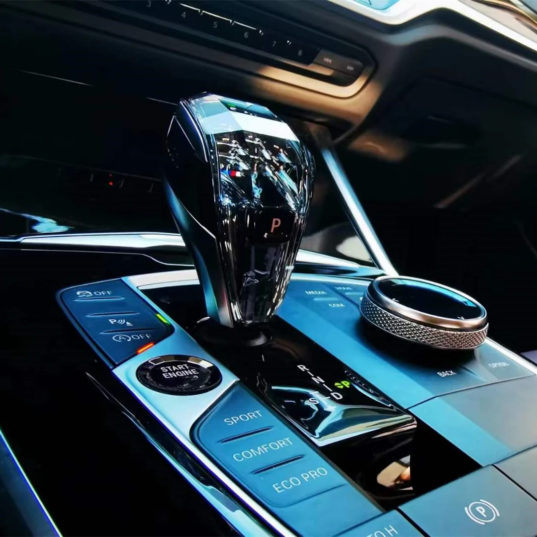 Роскошная Хрустальная рукоятка переключения передач для BMW 3 4 М серии G20 G22 G26 G08 G05 G07