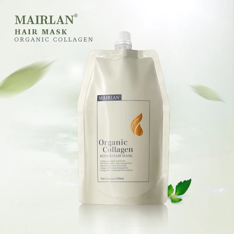 MAIRLAN Collagen Complex  quickly penetrates the inside of the hair nourish repair luxury hair care nourish hair mask