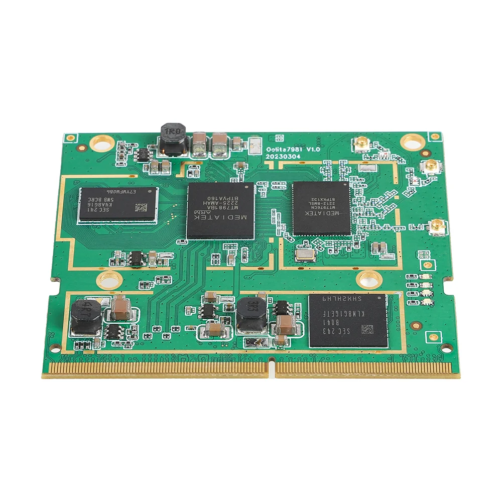 AX3000Mbps WIFI6 802.11ax openwrt switch microchip modules openwrt router with pcie slot wifi module domotica module openwrt