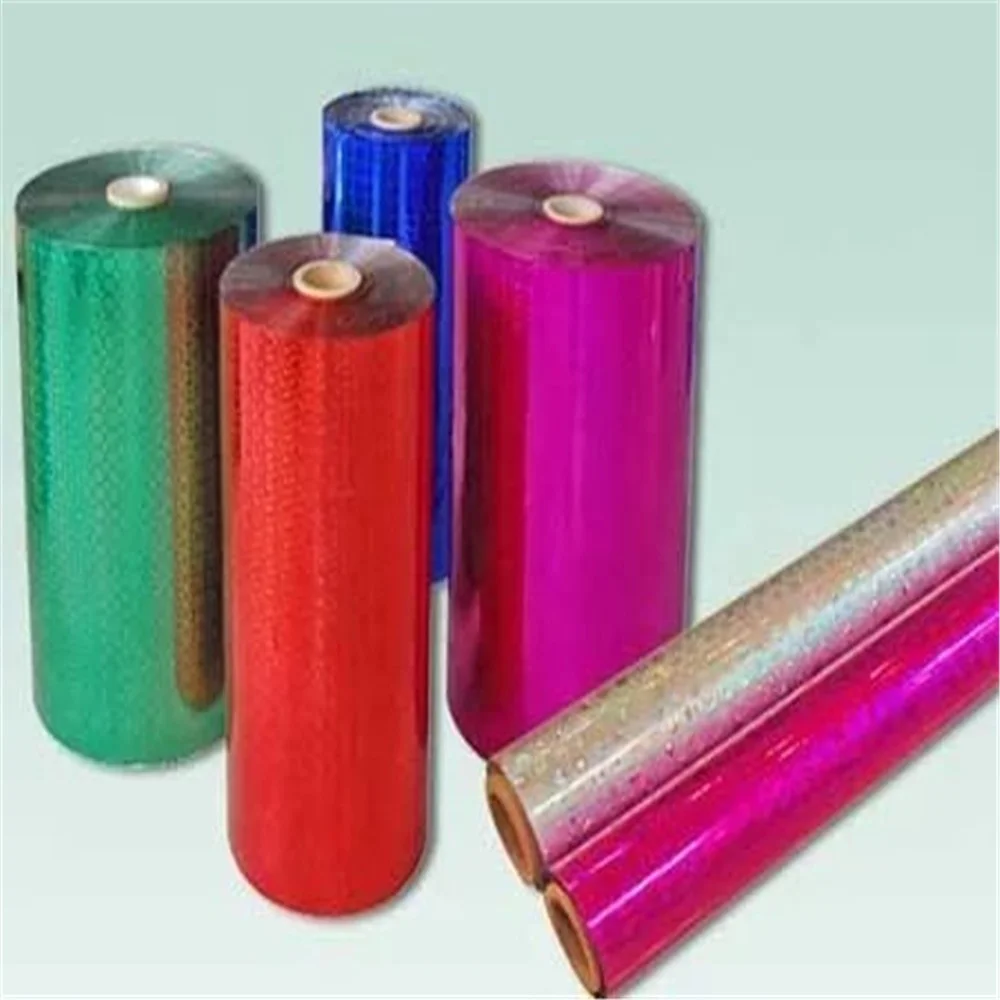 Custom Logo Holographic Heat Transfer Vinyl Plastic Film