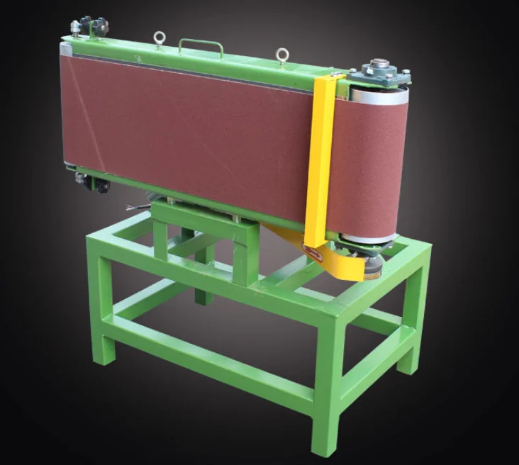 400mm Small Multifunctional Industrial Sand Belt Machine is Used for Derusting, Grinding and Polishing