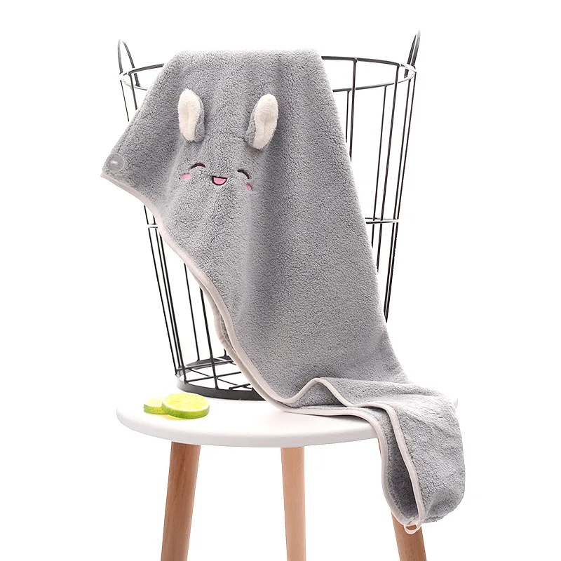 Custom microfiber hair wrap towel drying bath spa head microfiber women towels hair drying