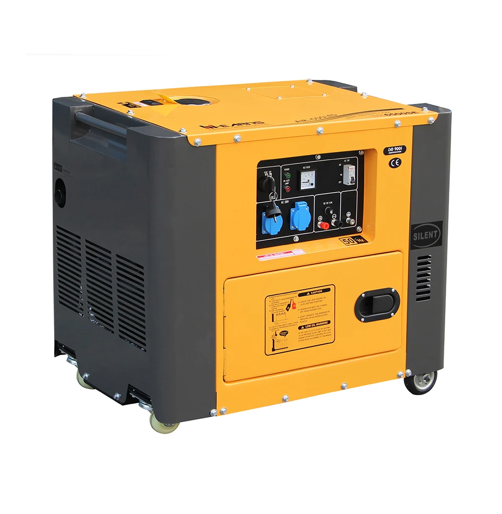 digital display 5000W single phase micro diesel generator
