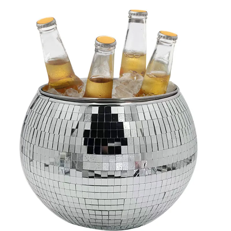 Лидер продаж, диско-ведро для льда, моделируемый диско-шар, домашний диско-шар, питьевой сосуд, функция теплоизоляции