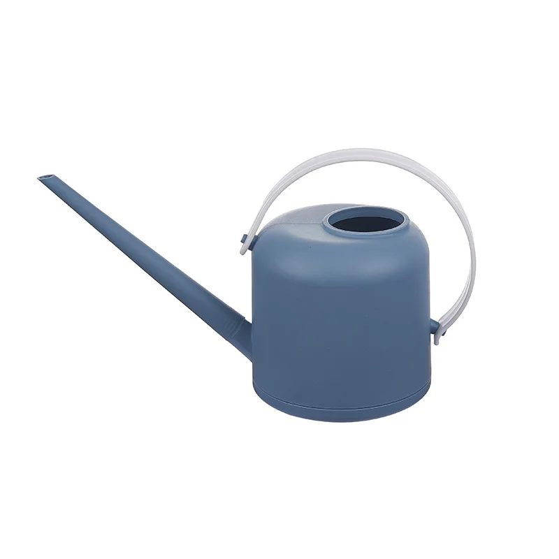 
1.8L Strong Plastic Long Spout Minimalist Design Matte Garden Flower Pot Watering Can 