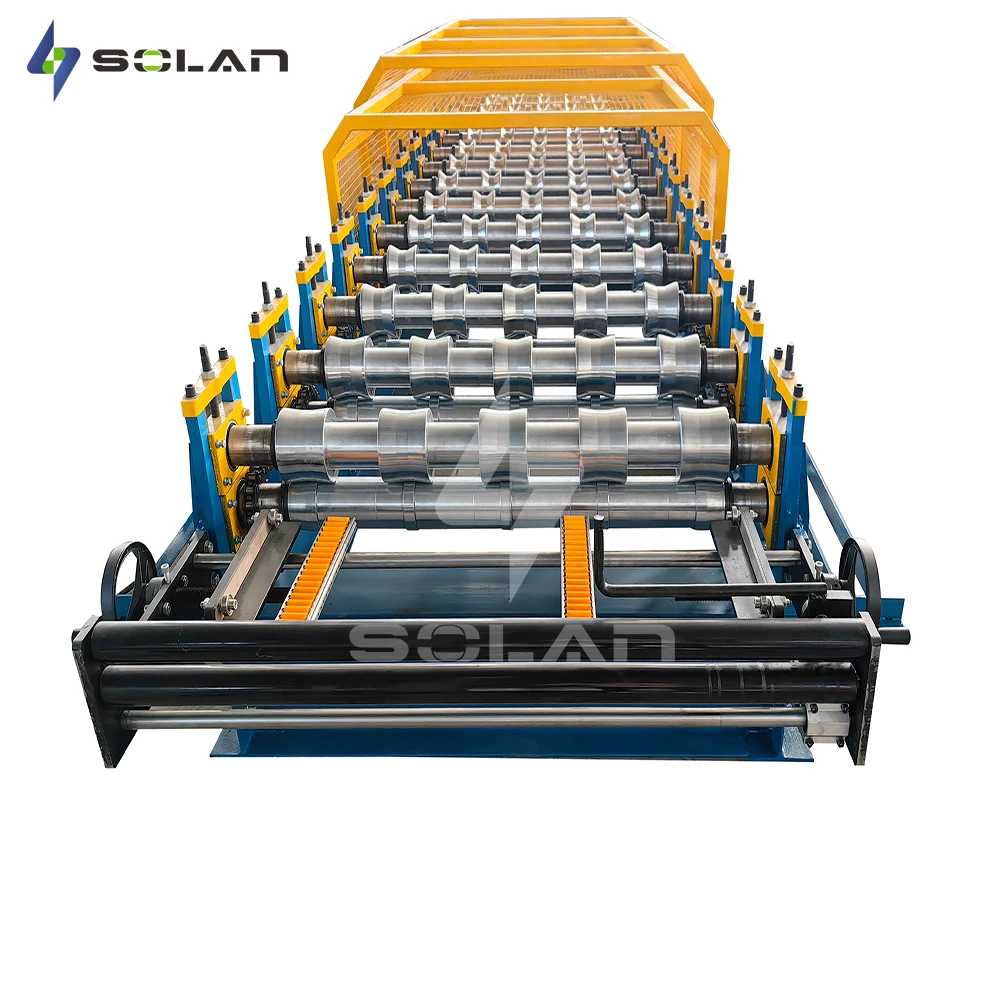 China Making Metal Roofing Sheets Machine IBR Iron Sheet Tile Roof Panel Making Roll Forming Machine