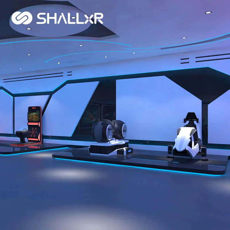 Guangzhou ShallxR 9D Vr Simulator One-Stop Solution Multiplayer Escape Room Vr Park Shooting Games