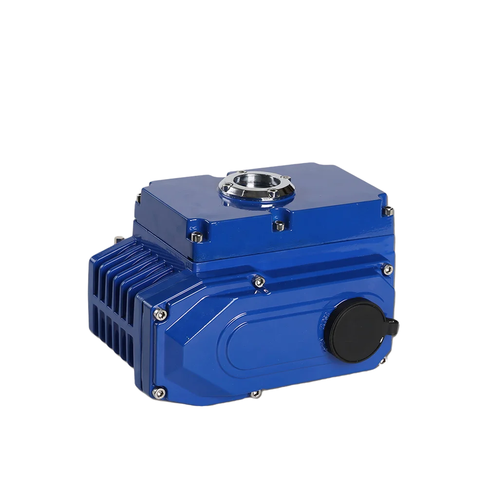 12 volt electric actuator quarter-turn 4-20 ma modulating type on off type