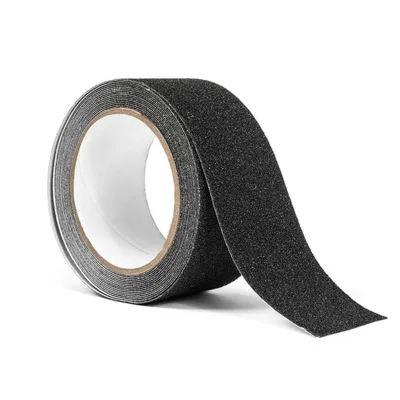 MultiPurpose Black PVC Tape Ideal for Handlebars Stairs and More AntiSlip and Durable