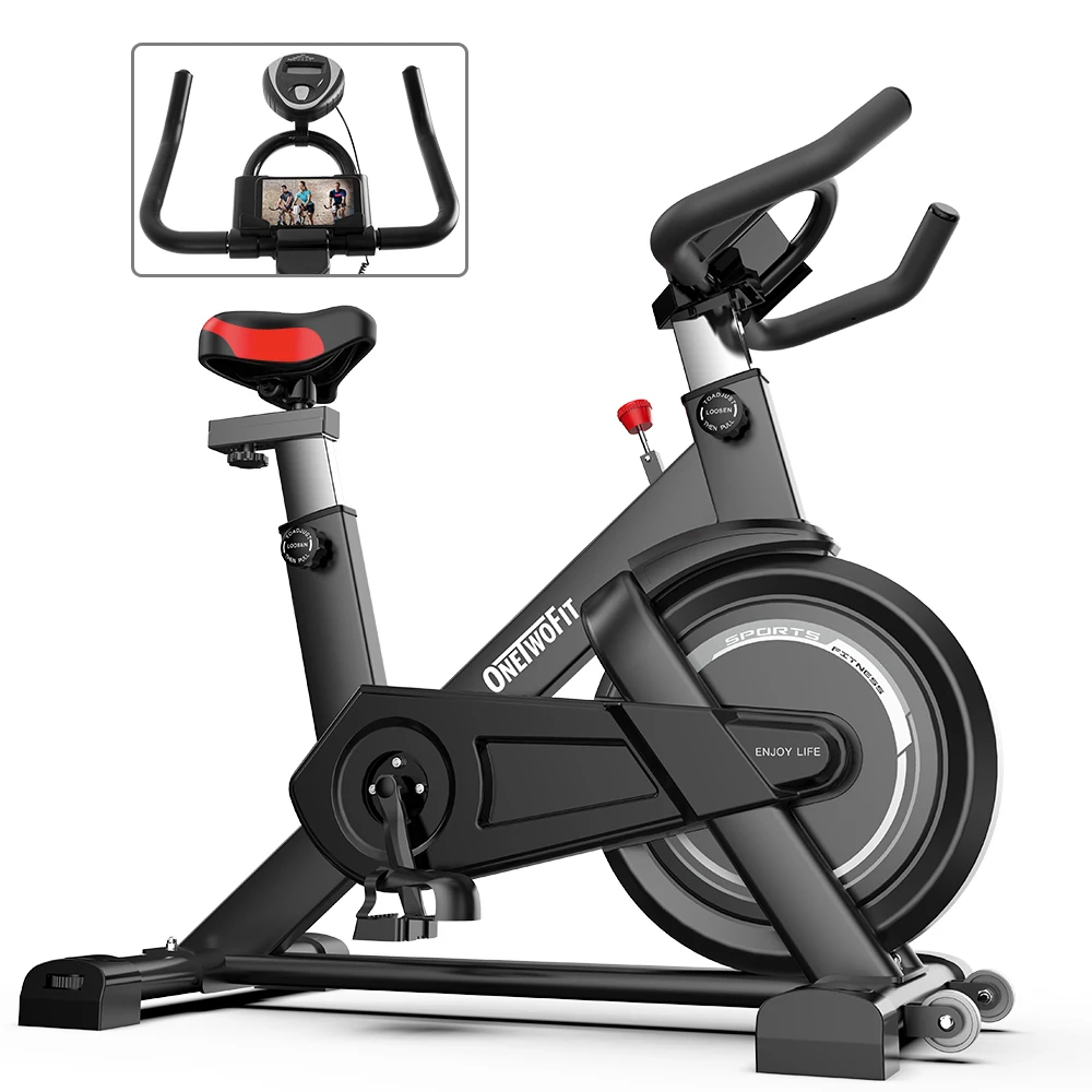
Onetwofit Best Selling Stationary Indoor Exercise Magnetic Spinning Bike Bicycle Fitness Bicicletas De Spinning 