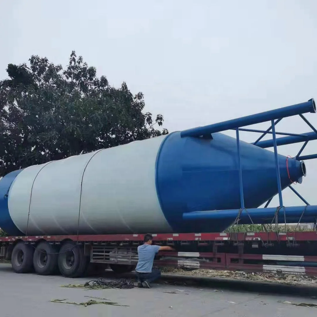 Factory Manufacture horizontal Cement Storage Silo vertical screw conveyor for cement silo 100 ton