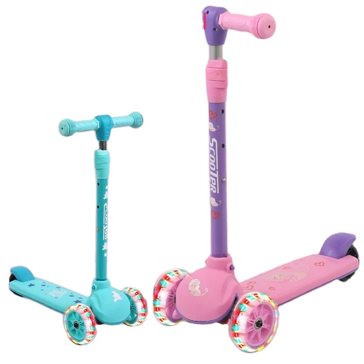 Детский скейтборд Hualei Beibei, скользкий детский Балансирующий автомобиль для начинающих, 1-2-6 лет