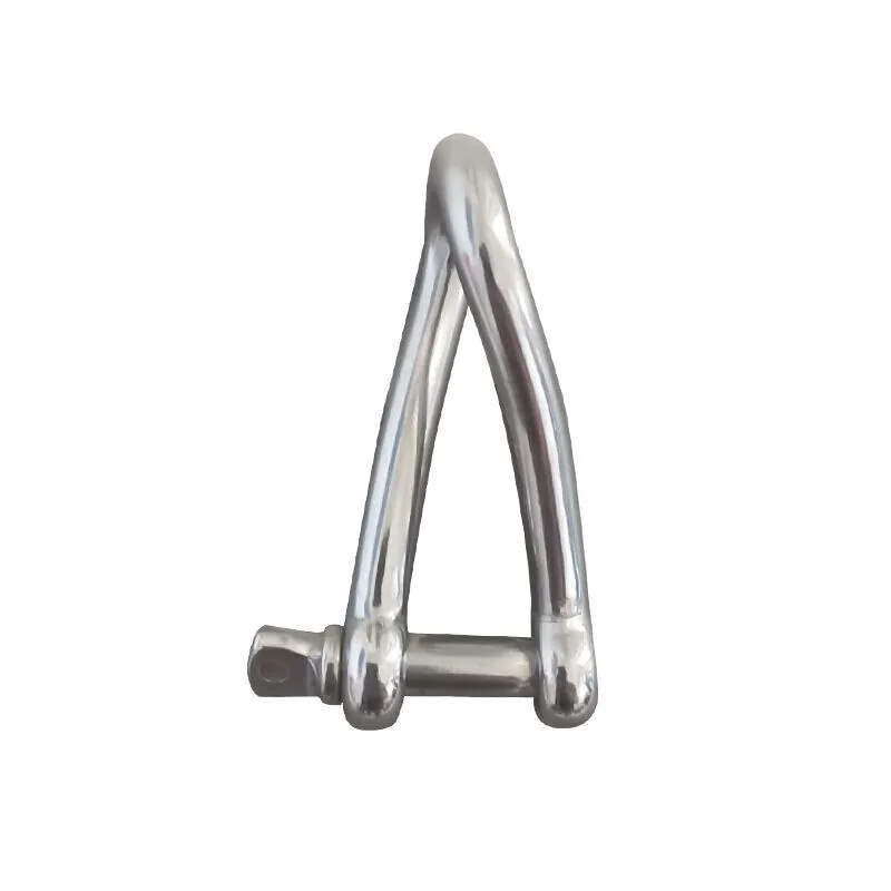 Marine Stainless SUS304/316 Captive Pin 90 Degree Twisted Shackle