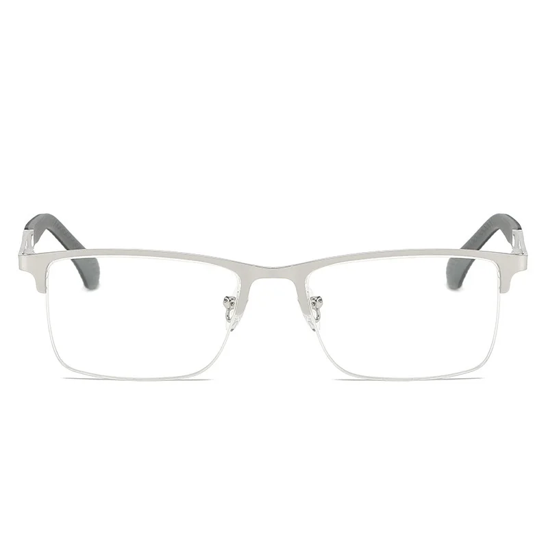 Classic Metal Rectangle Frame Presbyopia Glasses Anti Blue Light Reading Glasses for Women Men
