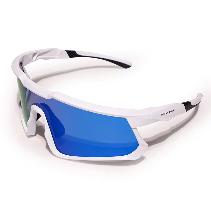 HUBO 501 Polarized Sports Sunglasses with 3 Interchangeable Lens Cycling Glasses Men Women Baseball Fishing Sunglasses