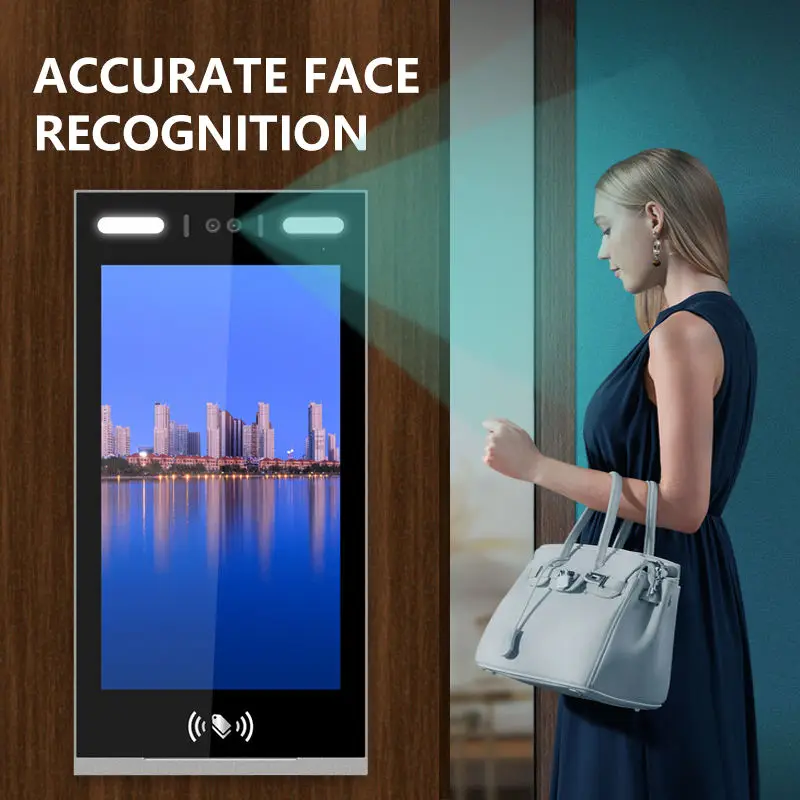 Умный визуальный видеодомофон система распознавания лиц домофон для виллы телефон дверной звонок