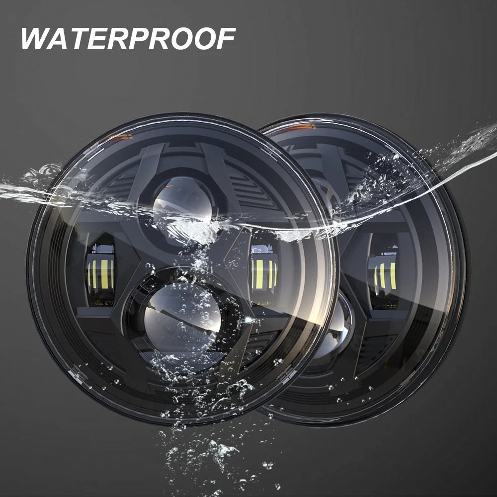 Изготовленные на заказ современные 5,75 дюймов Новое поступление мотор светодиодные фары супер мотоциклетные круглые фары для мотоциклов